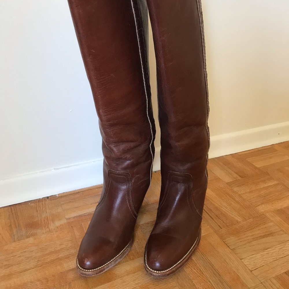 Vintage Frye Leather Boots sz7.5